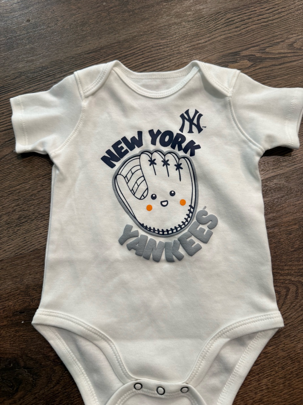 White Baby One-Piece Bodysuit